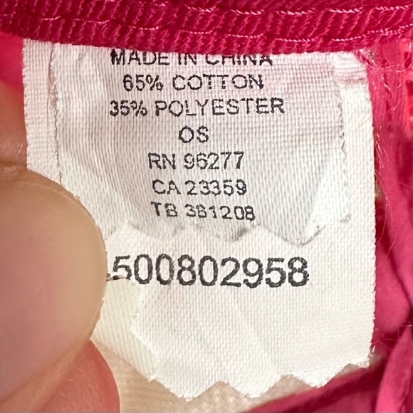 Vans Off the Wall Women's Pink White Snapback Hat - Picture 10 of 11